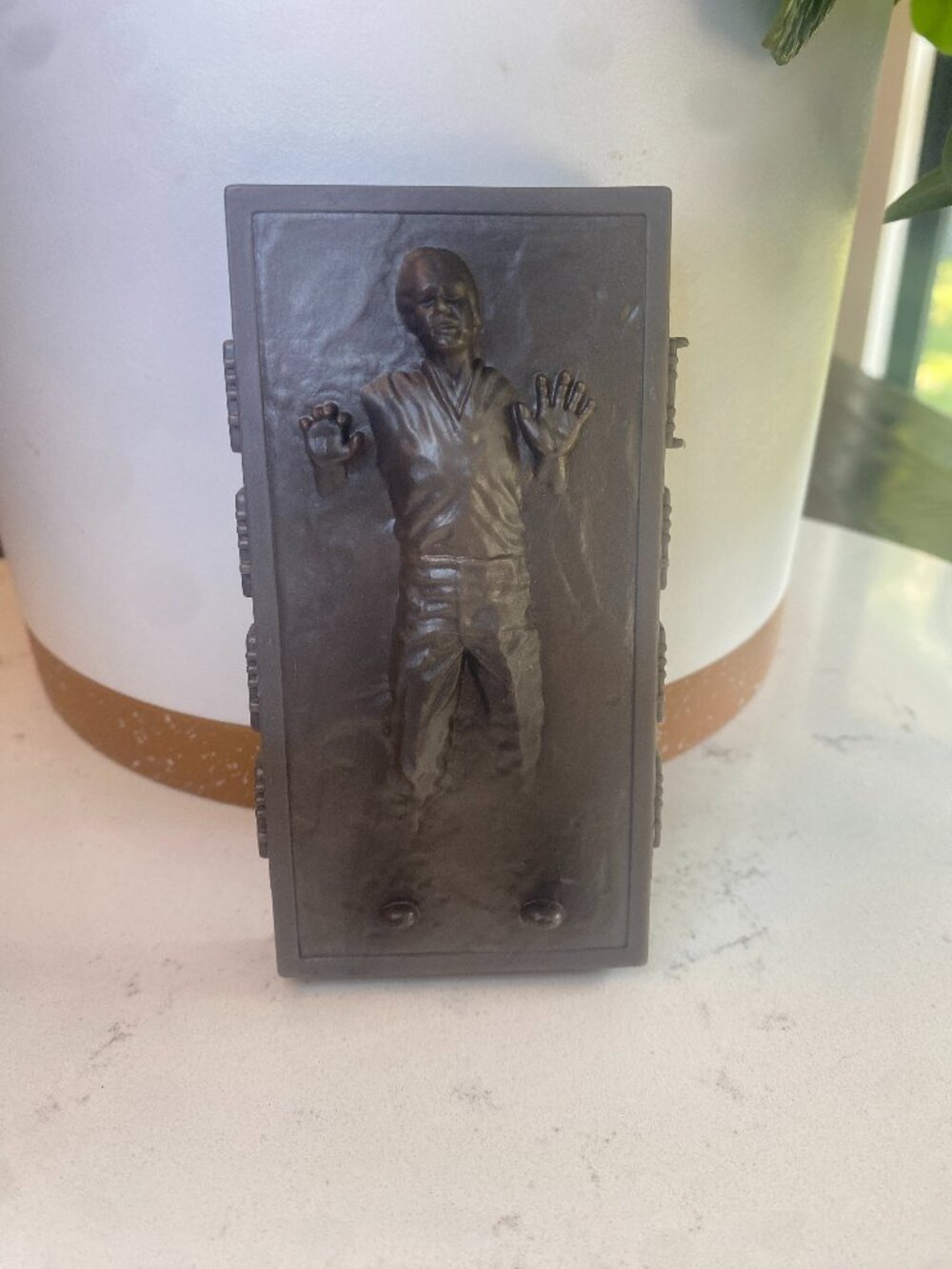 Star Wars Han Solo Carbonite Block 1996 Shadows of the Empire POTF Loose